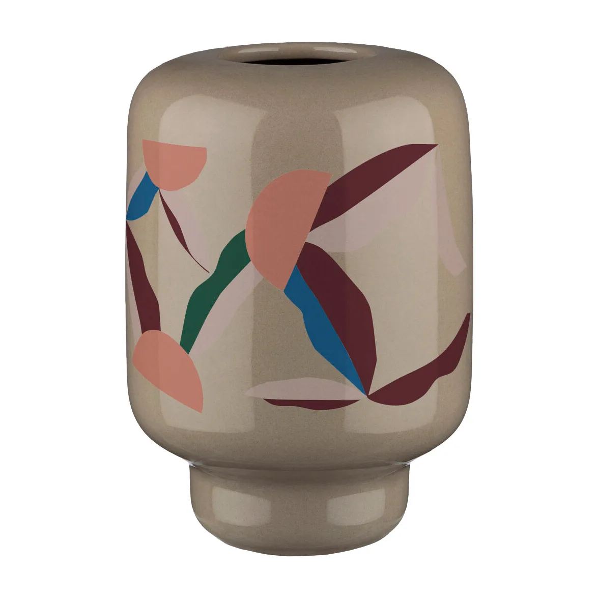 Berry vase 18 cm, Terra/Blå/Dark wine Marimekko