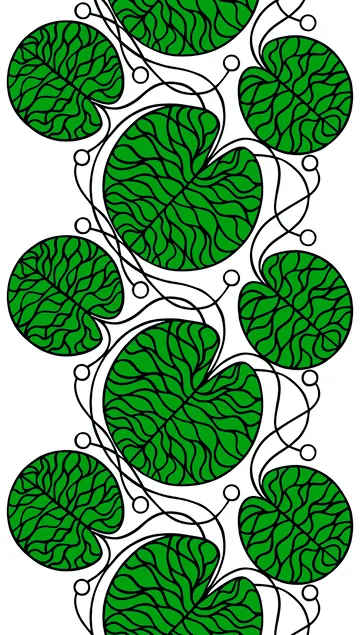 Bottna grønt tekstil - grøn - Marimekko