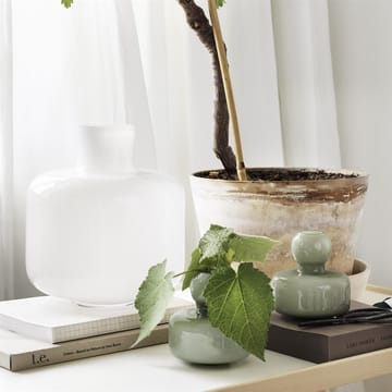 Flower vase Ø10 cm - oliv grøn - Marimekko