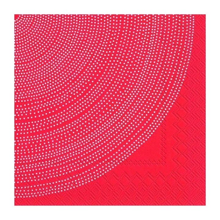 Fokus servietter 33x33 cm 20-pak - Red - Marimekko