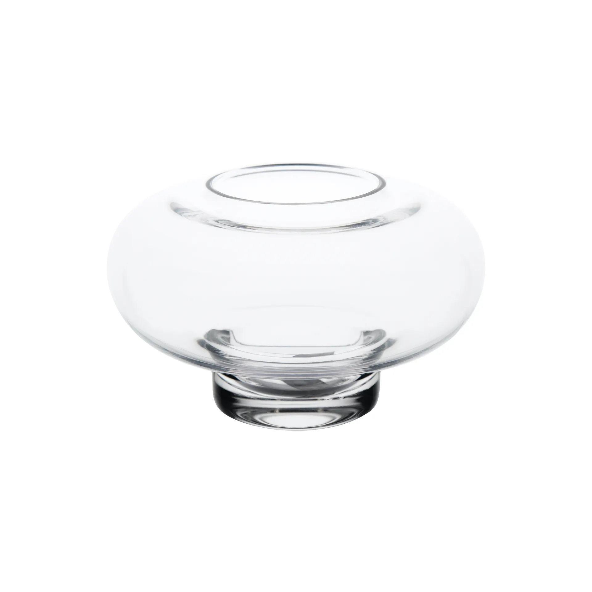 Fyr fyrfadsstage Ø12,7 cm, Klar Marimekko