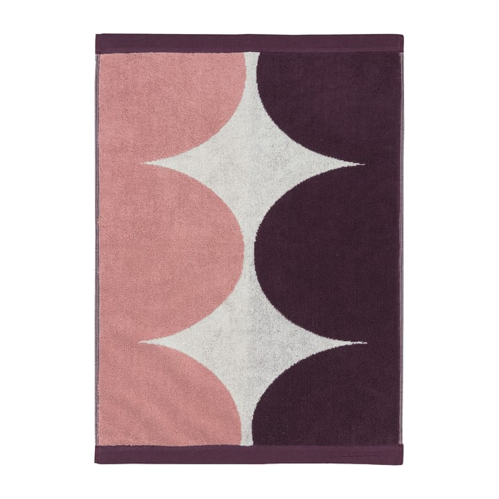Härkä håndklæde 70x50 cm - hvid-lyserød-rød - Marimekko