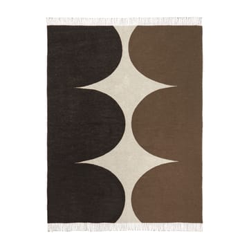 Härkä plaid 170x130 cm - sort-brun-beige - Marimekko