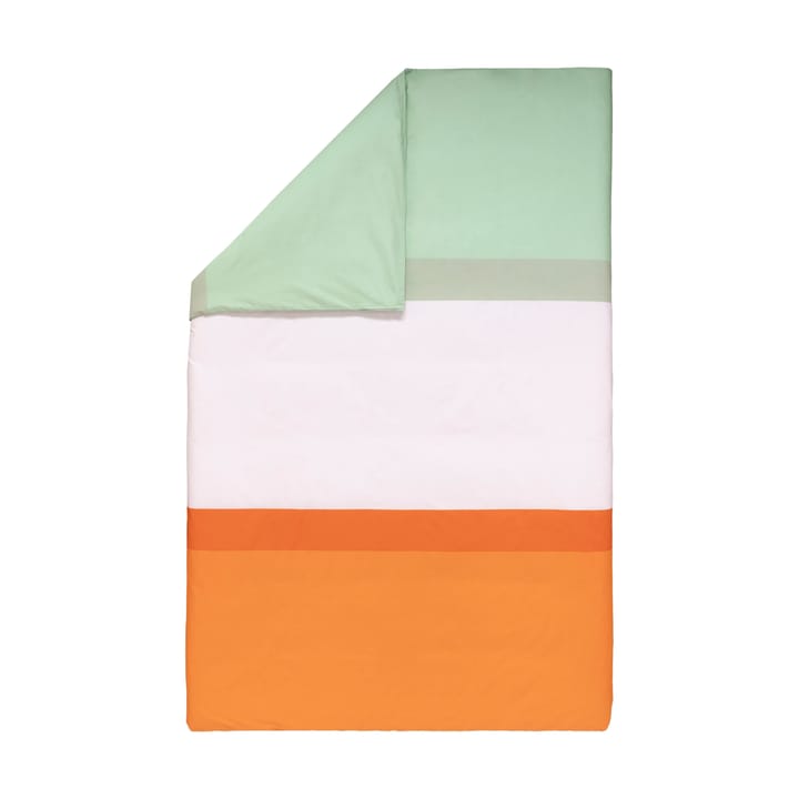 Hennika sengesæt 150x210 cm+50x60 cm, Orange-light pink-sage Marimekko