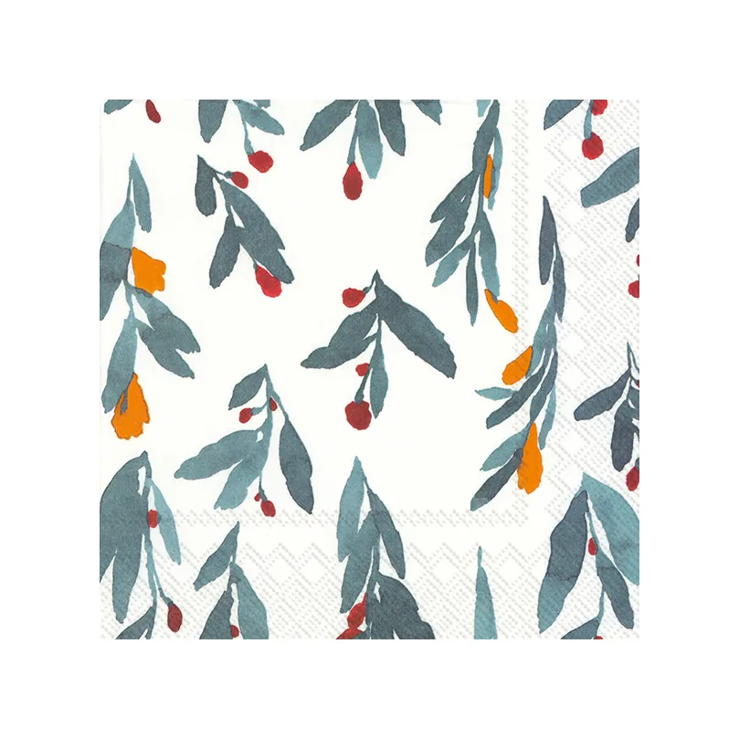 Hyhmä servietter 33x33 cm 20-pak, Grey Marimekko