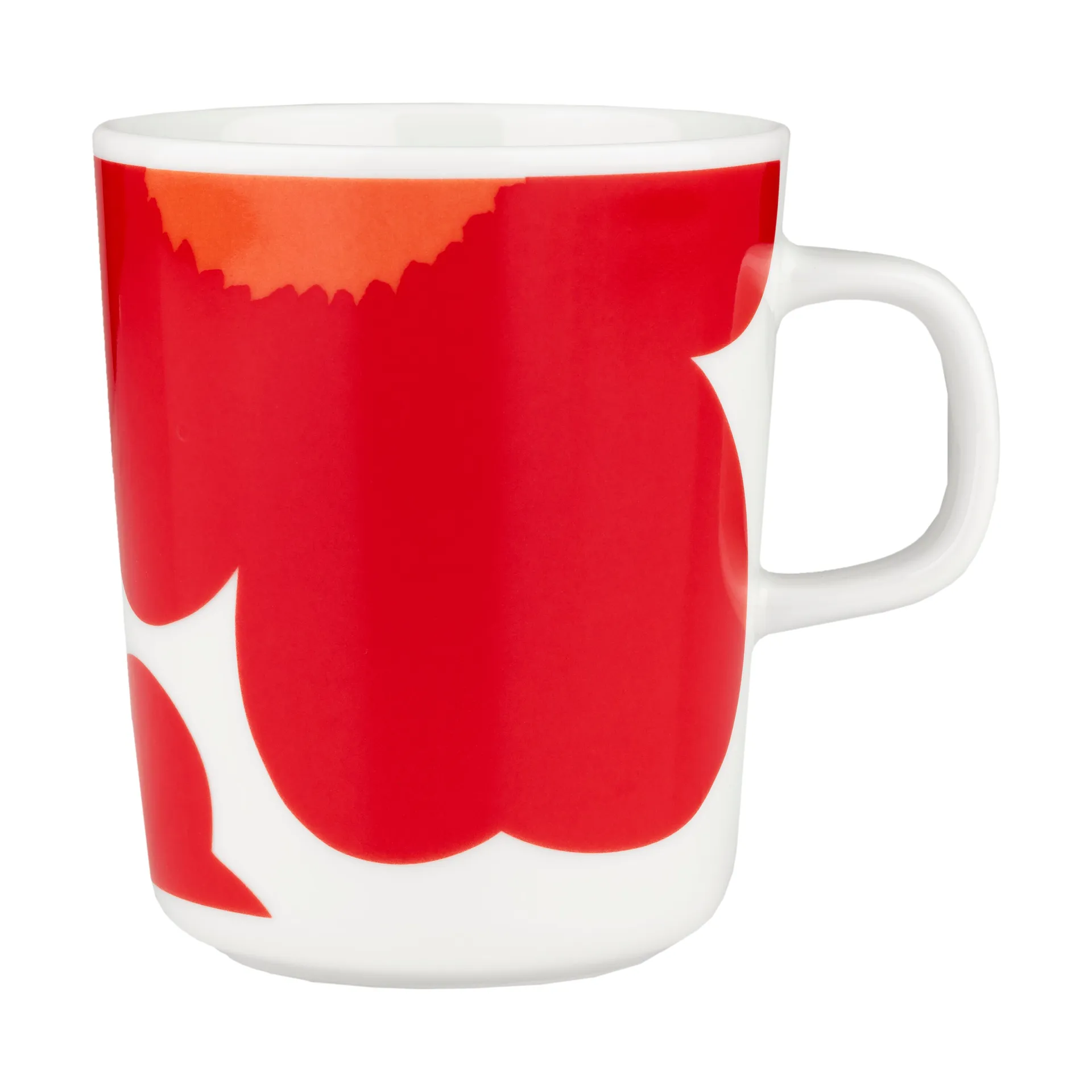 Iso Unikko krus 25 cl, White-red Marimekko
