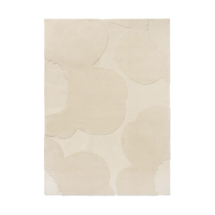 Iso Unikko uldtæppe - Natural White, 200x300 cm - Marimekko