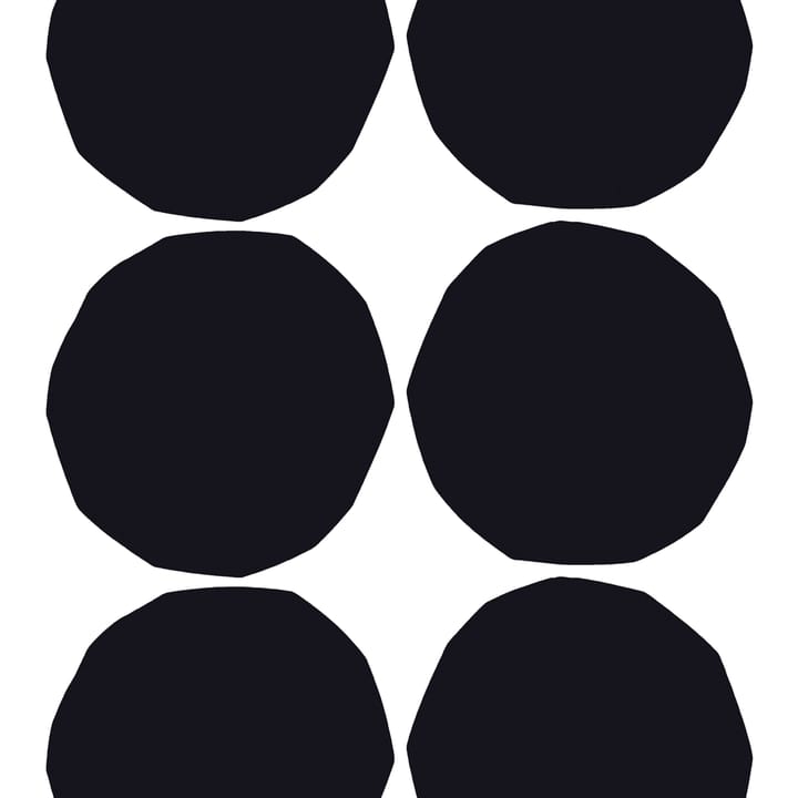 Isot Kivet tekstil - sort-hvid - Marimekko