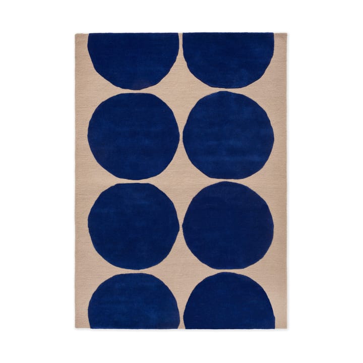 Isot Kivet uldtæppe - Blue, 140x200 cm - Marimekko