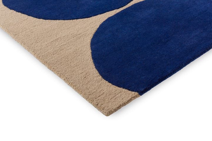 Isot Kivet uldtæppe, Blue, 140x200 cm Marimekko