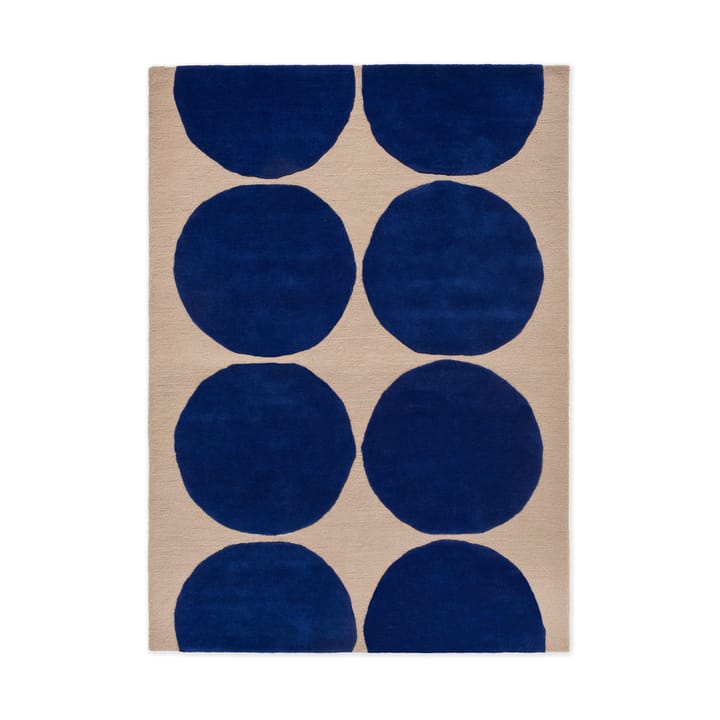 Isot Kivet uldtæppe - Blue, 200x280 cm - Marimekko