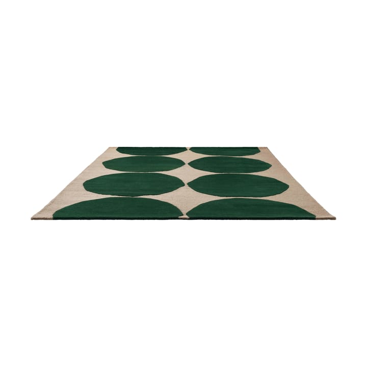 Isot Kivet uldtæppe - Green, 140x200 cm - Marimekko