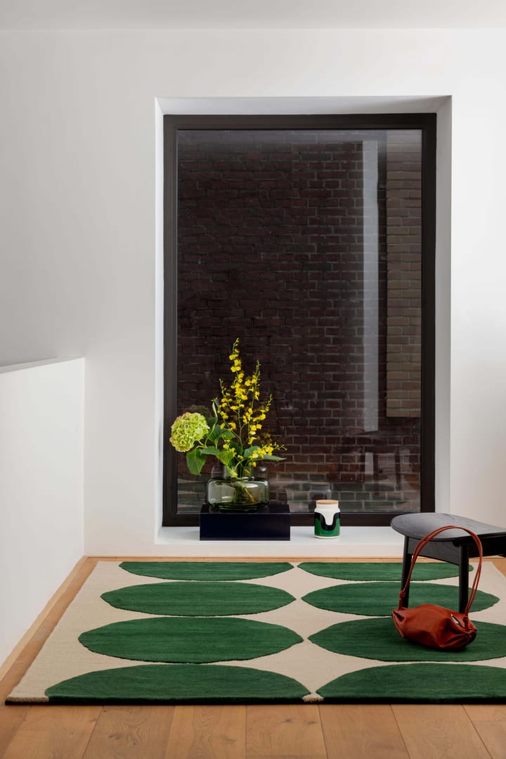 Isot Kivet uldtæppe, Green, 170x240 cm Marimekko