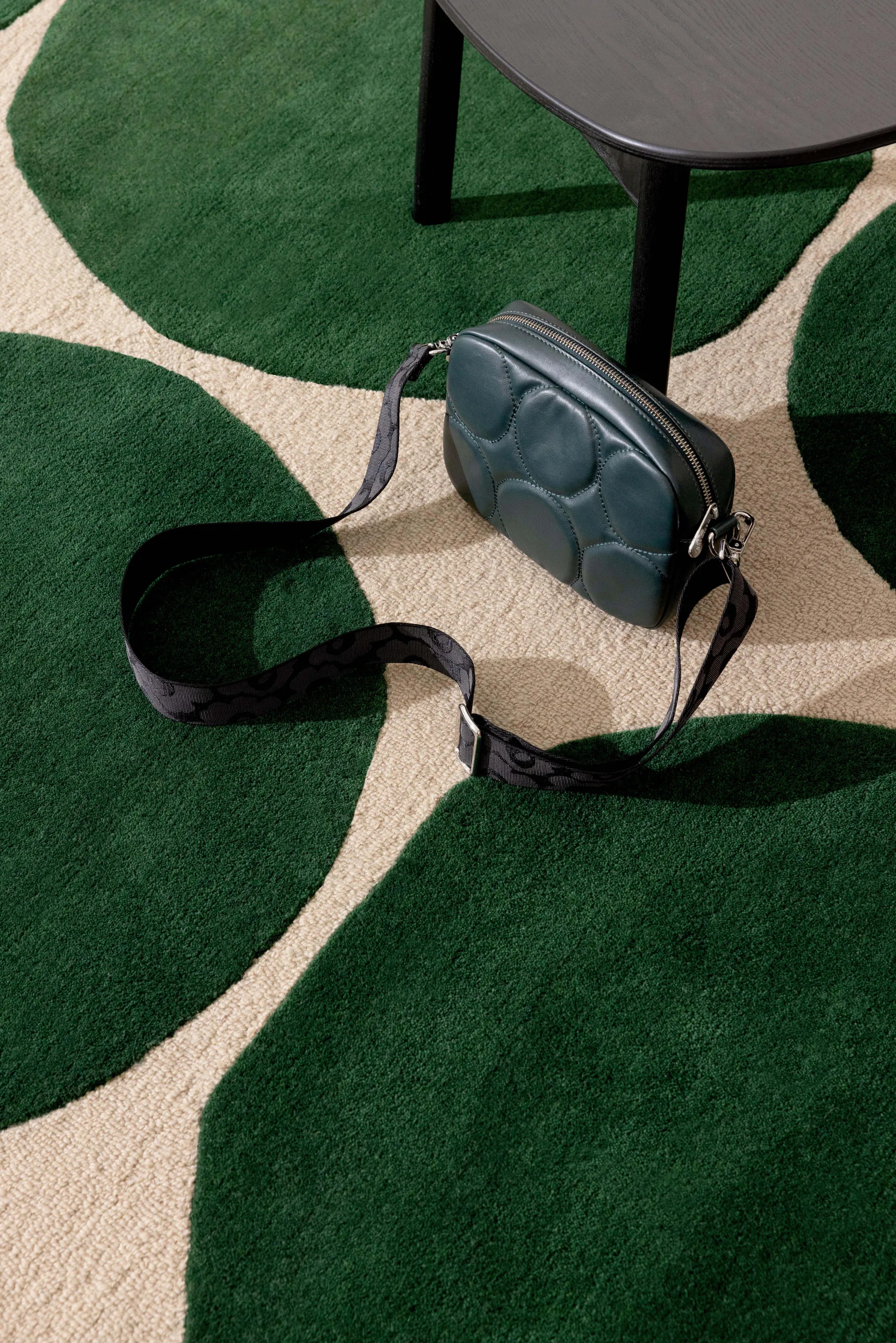 Isot Kivet uldtæppe, Green, 170x240 cm Marimekko