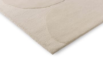 Isot Kivet uldtæppe - Natural White, 250x350 cm - Marimekko