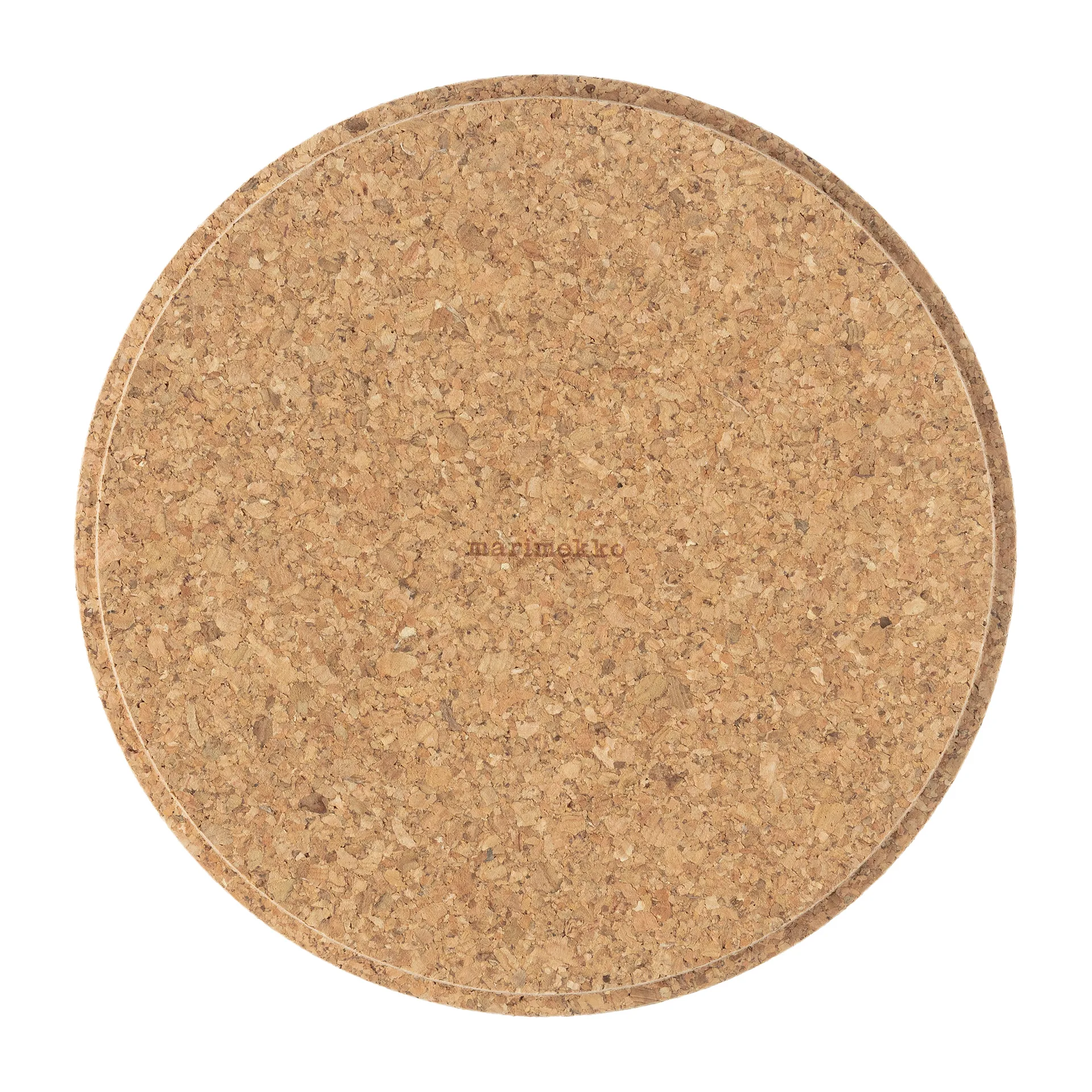 Joonas låg kork Ø13 cm, Brun Marimekko