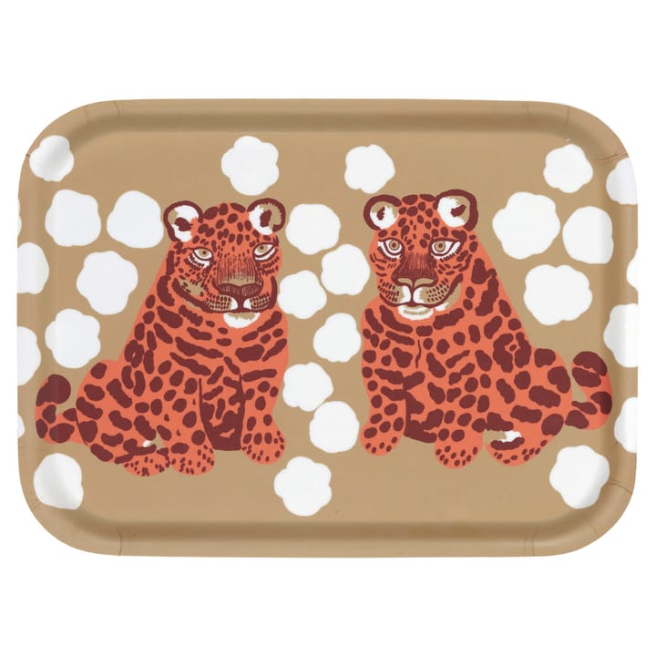 Kaksoset bakke 20x27 cm - Beige/Orange/Brun - Marimekko