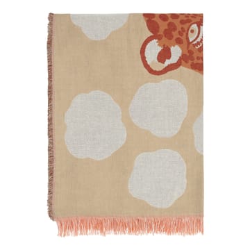 Kaksoset plaid 130x180 cm - Beige/Orange/Brun - Marimekko