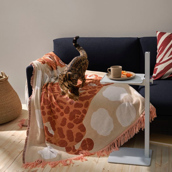 Kaksoset plaid 130x180 cm - Beige/Orange/Brun - Marimekko