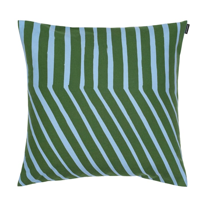 Kalasääski pudebetræk  50x50 cm - Forest green-light blue - Marimekko