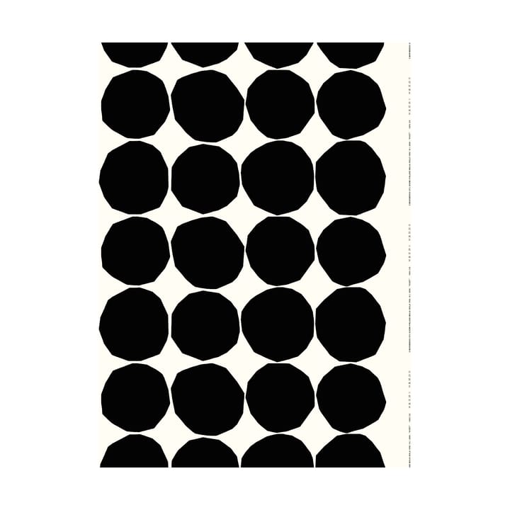 Kivet tekstil - Sort - Marimekko