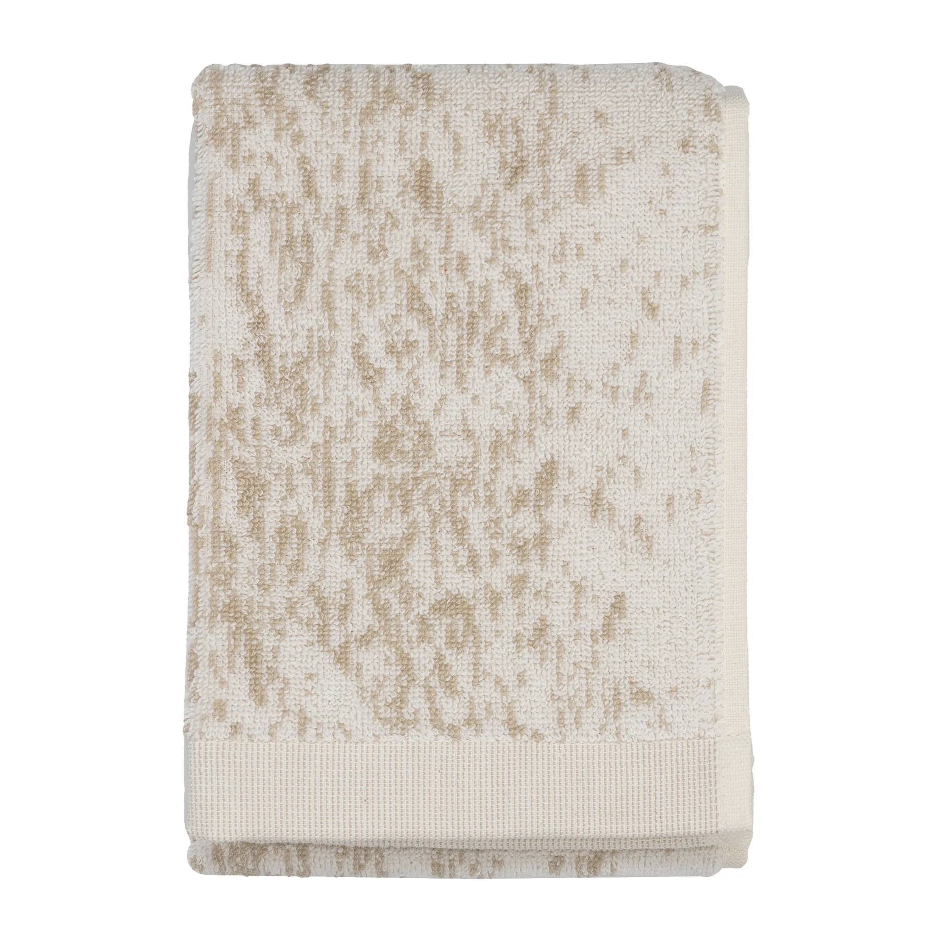 Kuiskaus håndklæde 50x30 cm, hvid-beige Marimekko