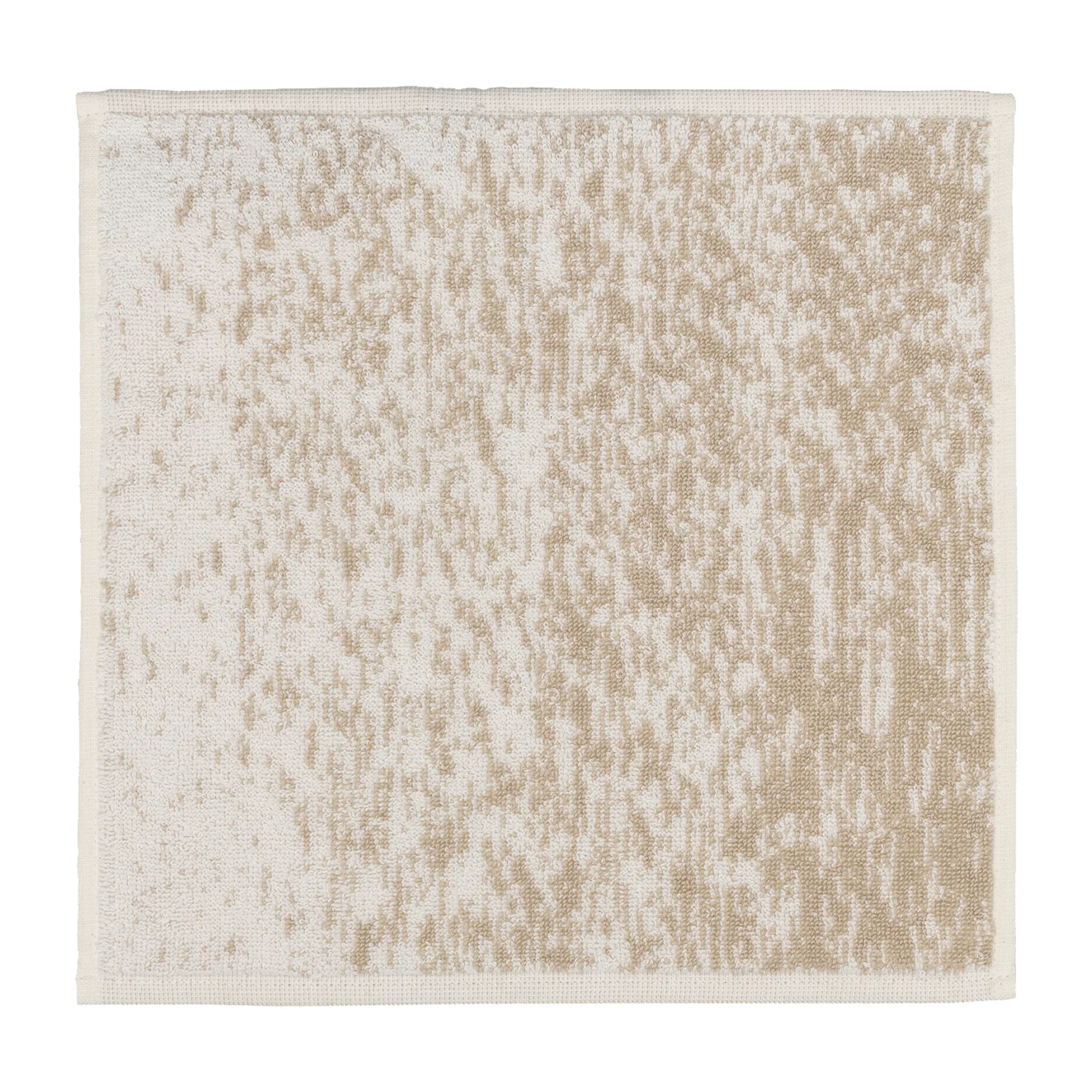 Kuiskaus håndklæde mini 30x30 cm, hvid-beige Marimekko