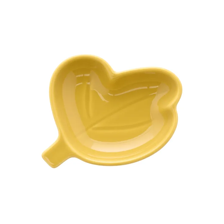 Kukasta Kukkaan assiet_x0000_t - Ochre, Ø9 cm - Marimekko