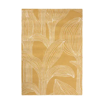 Kukat puhkeavat tæppe outdoor - Straw, 160x230 cm - Marimekko