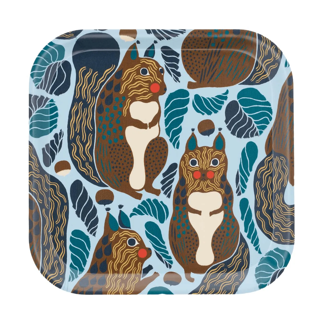 Kurre bakke, Sky blue-multifarvet Marimekko