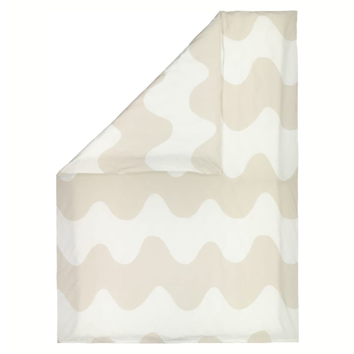 Lokki dynebetræk 150x210 cm, Beige/Hvid Marimekko