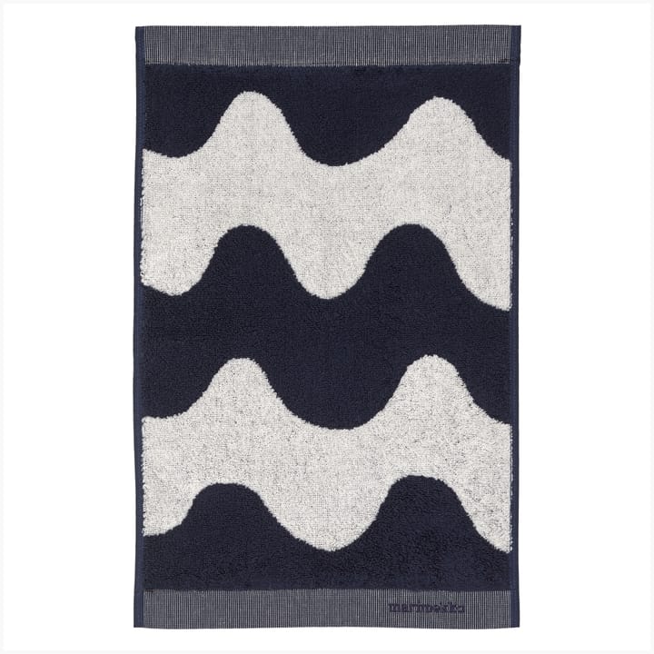 Lokki håndklæde mørkeblå/hvid, 30x50 cm Marimekko