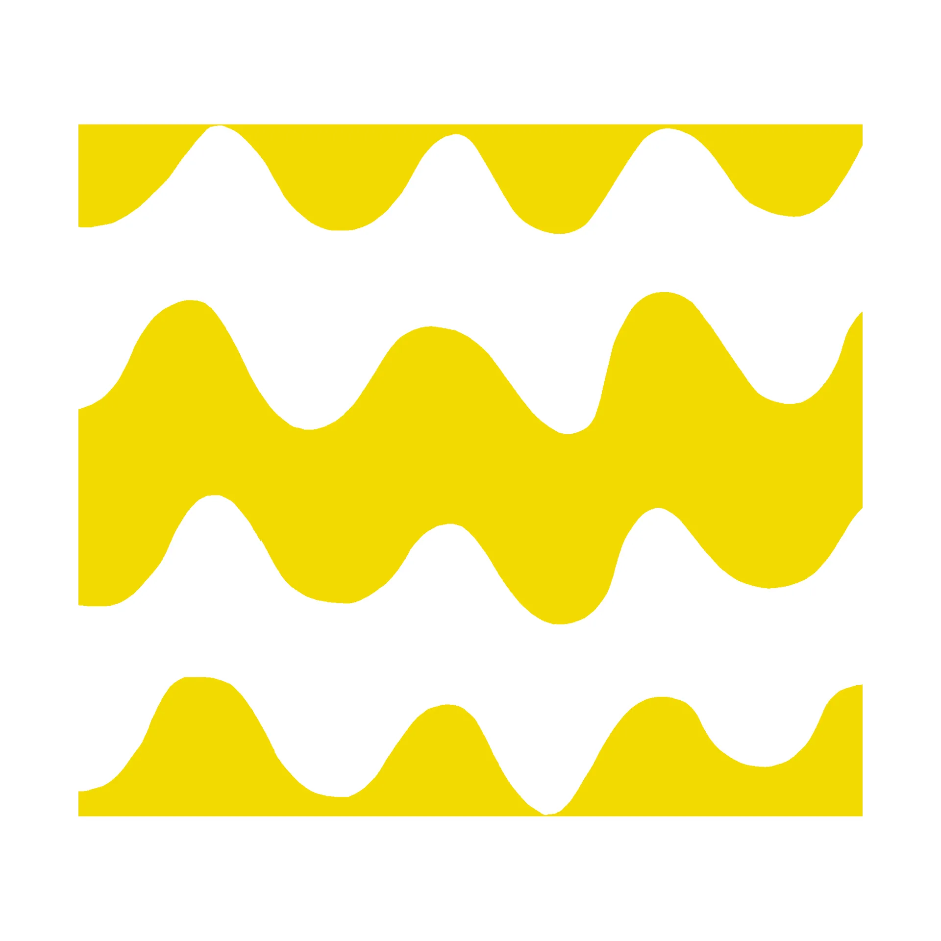 Lokki serviet 33x33 cm 20-pak, Yellow Marimekko