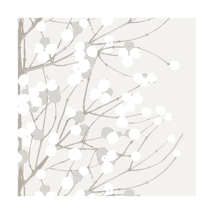 Lumimarja servietter 33x33 cm 20-pak - White - Marimekko