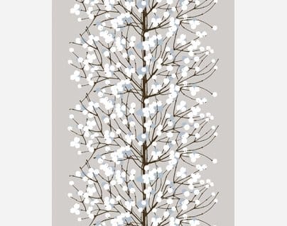 Lumimarja tekstil - beige - Marimekko