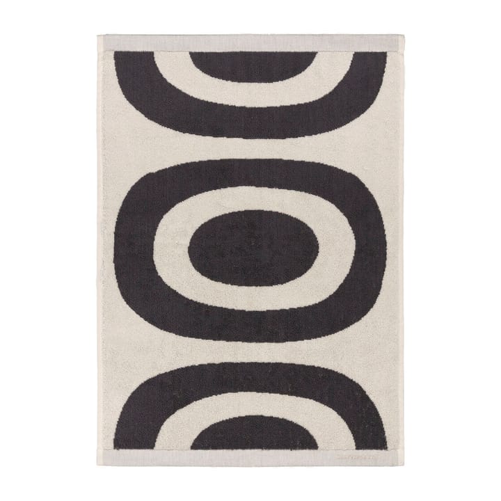 Melooni håndklæde 50x70 - Charcoal/Offwhite - Marimekko