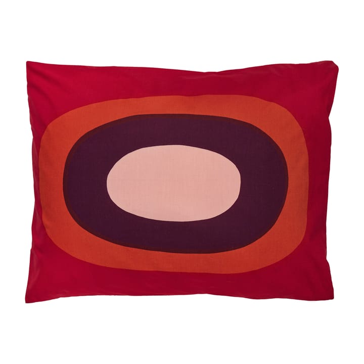 Melooni pudebetræk 60x50 cm - rød-brun-lilla - Marimekko