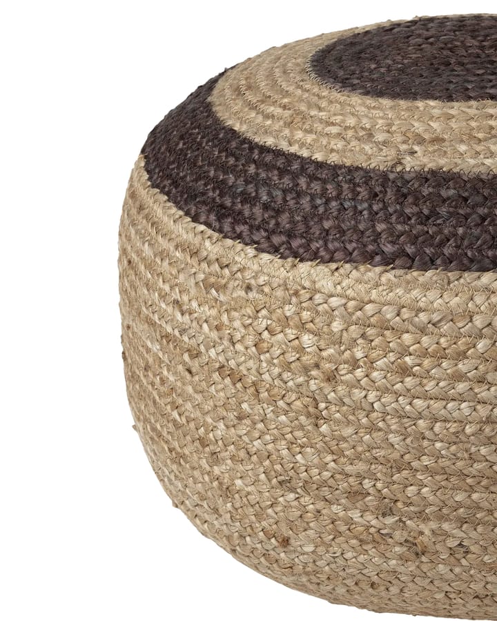 Melooni siddepuf jute - Jute/Mørkebrun - Marimekko