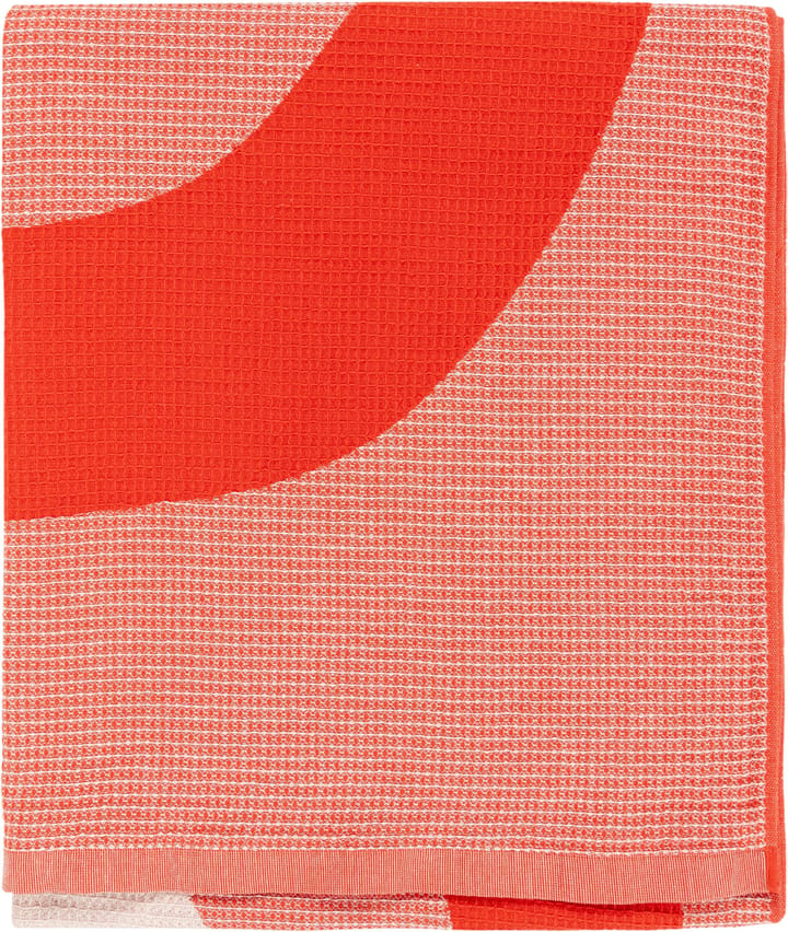 Melooni strandhåndklæde 96,5x180 cm - Orange-off white - Marimekko