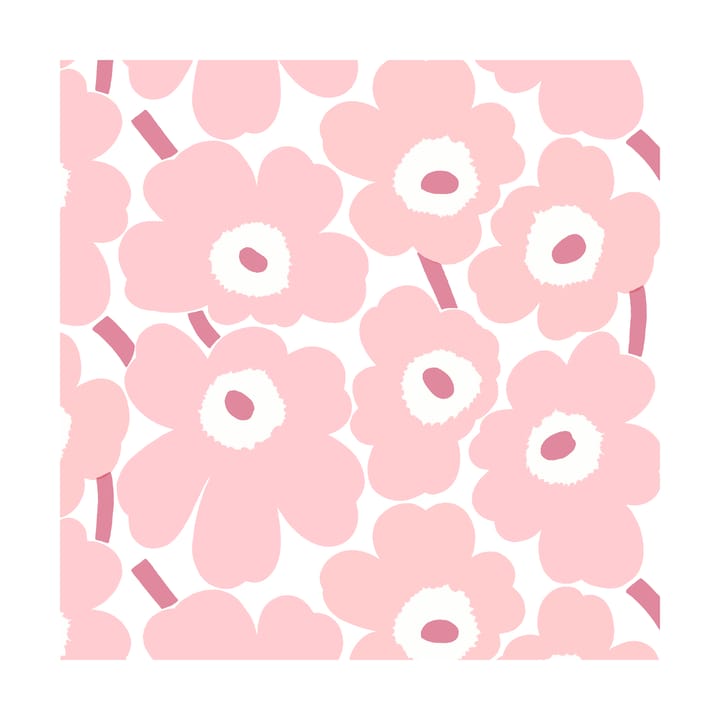 Mini Unikko servietter 20-pak - Light Pink - Marimekko