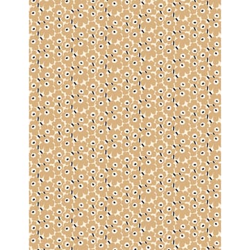 Mini Unikko stof - Naturhvid-beige-blå - Marimekko