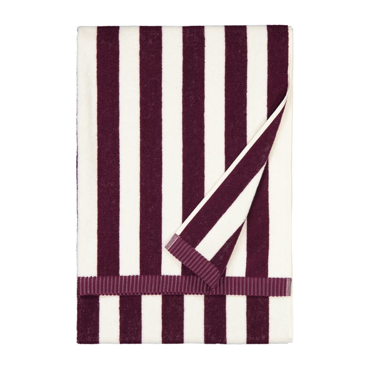 Nimikko badehåndklæde 70x140 cm - Plum-off white - Marimekko