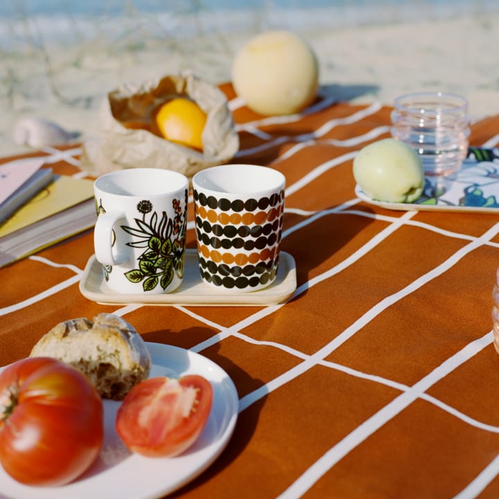 Oiva tallerken hvid, 20 cm Marimekko