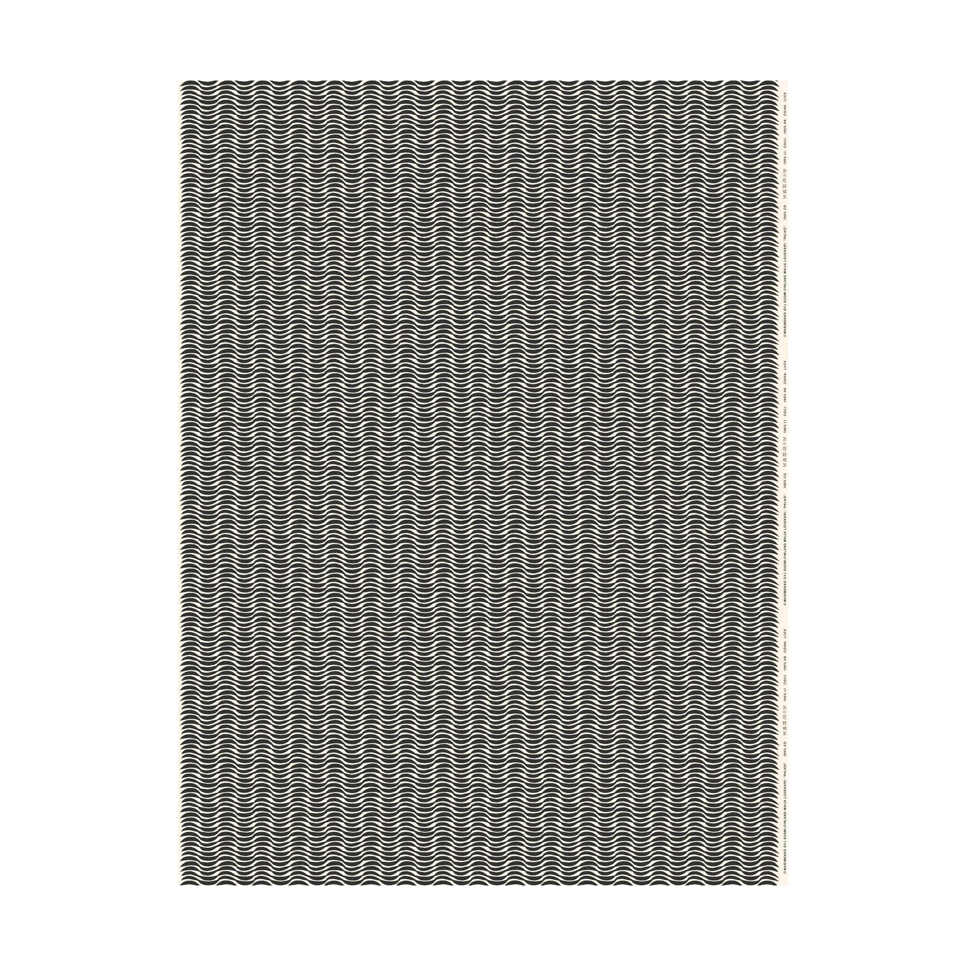 Palko bomuldsstof, Cotton-coal Marimekko