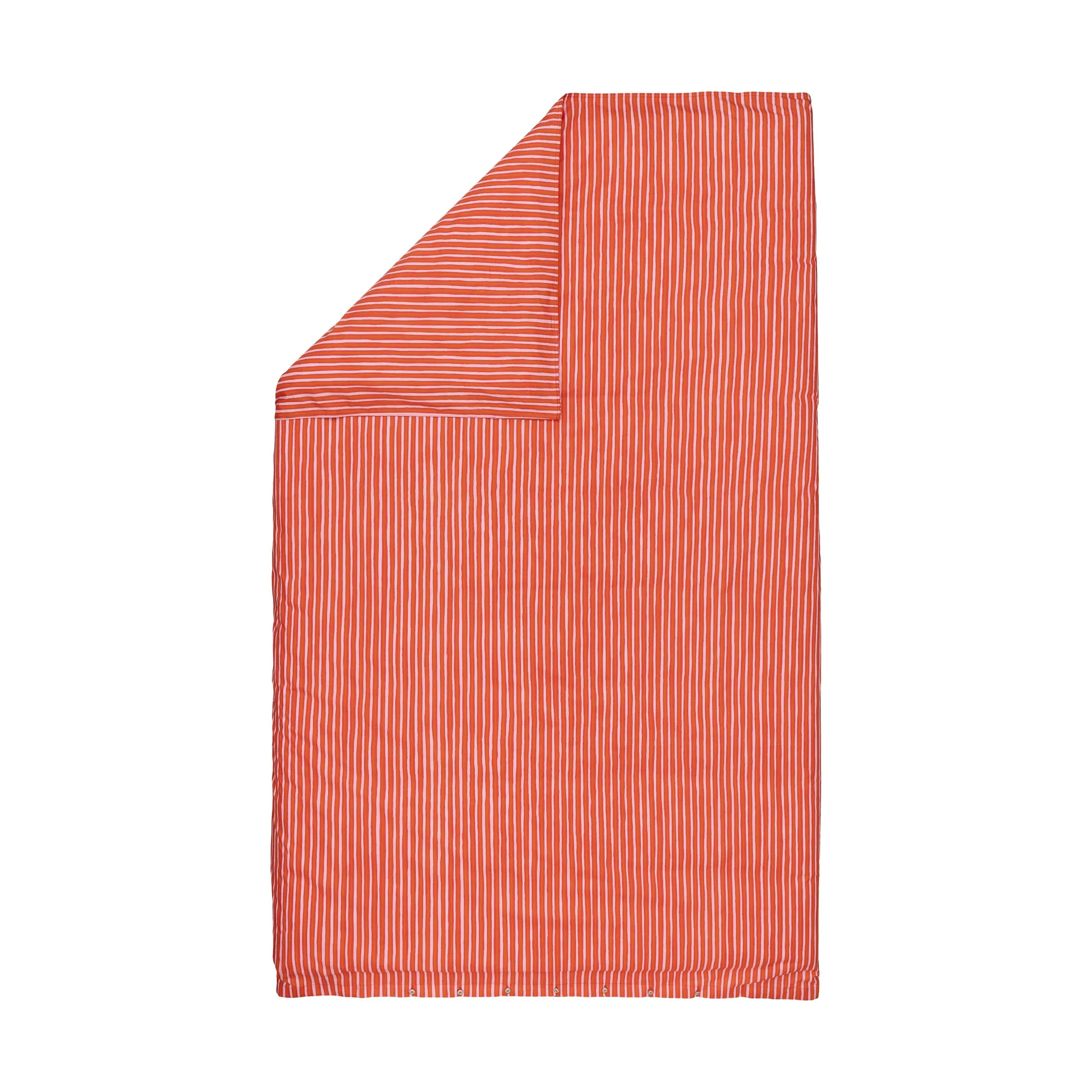 Piccolo dynebetræk 150x210 cm, Warm orange-pink Marimekko
