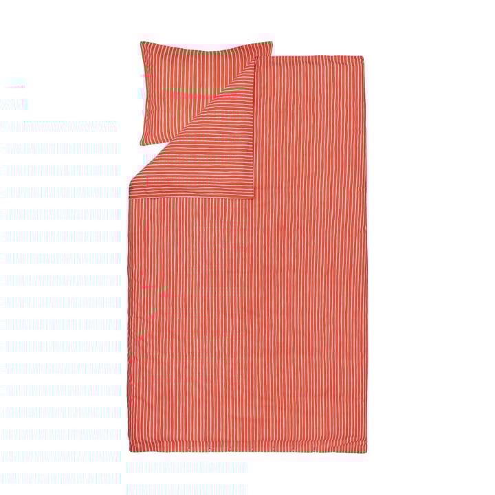 Piccolo dynebetræk 150x210 cm, Warm orange-pink Marimekko