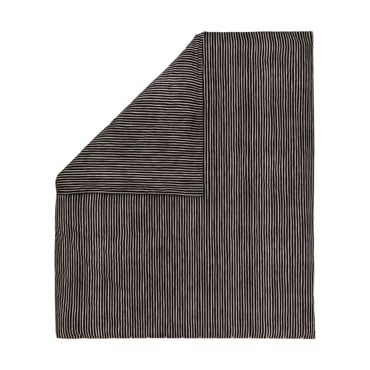 Piccolo dynebetræk 240x220 cm - Black-off white - Marimekko