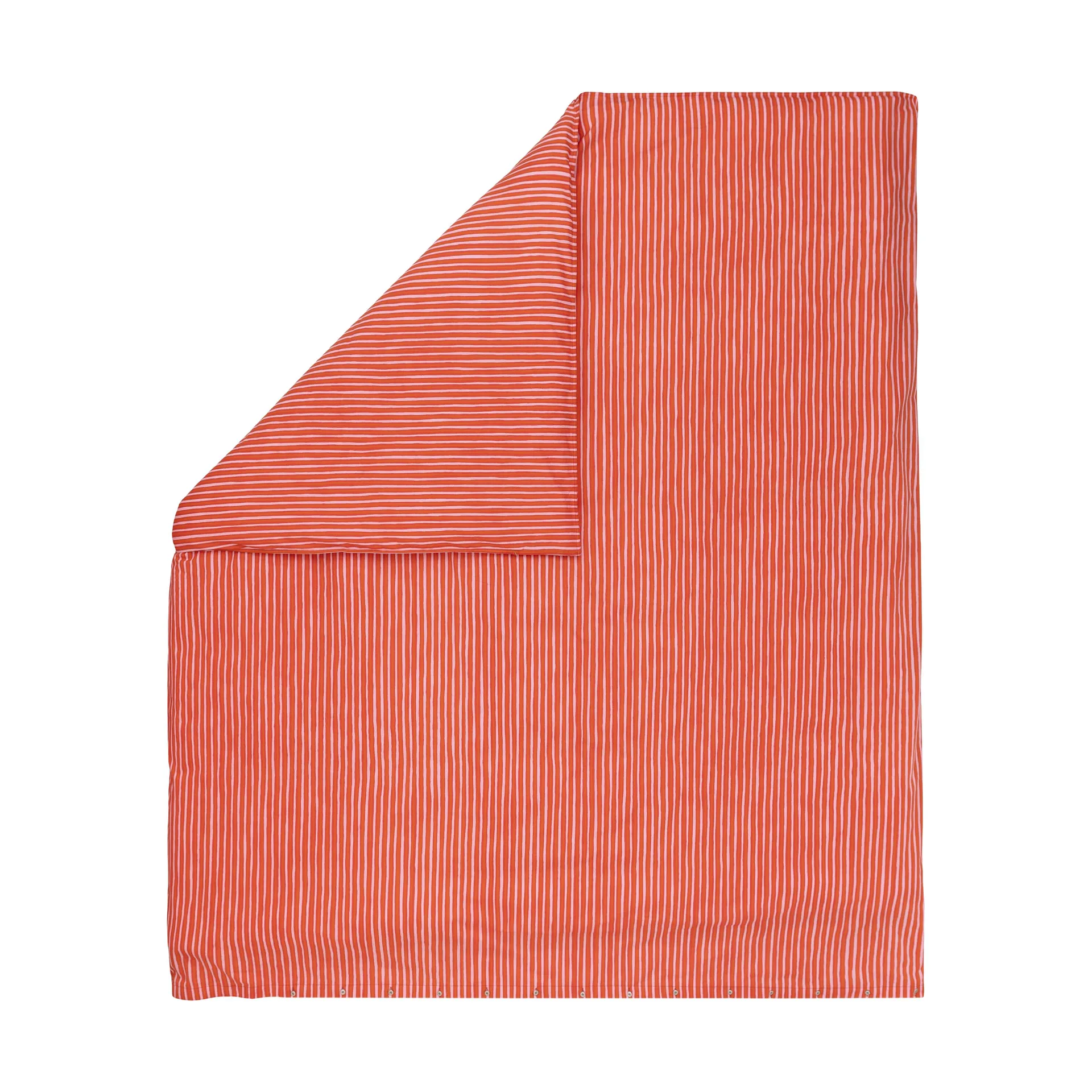 Piccolo dynebetræk 240x220 cm, Warm orange-pink Marimekko