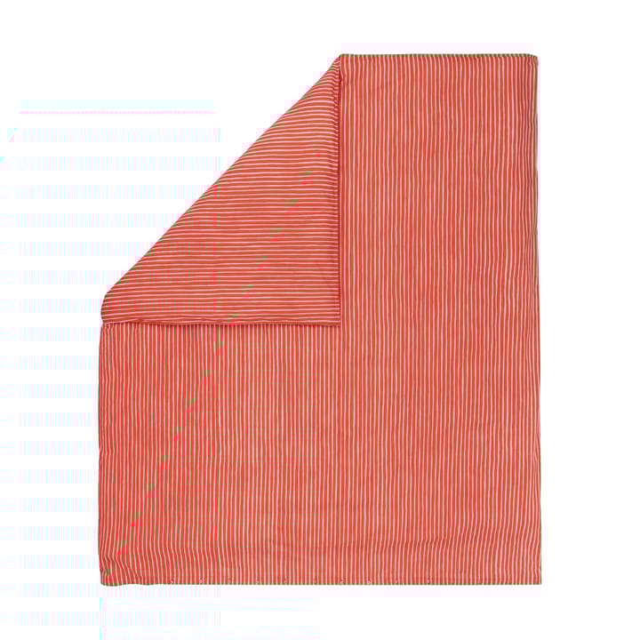 Piccolo dynebetræk 240x220 cm, Warm orange-pink Marimekko