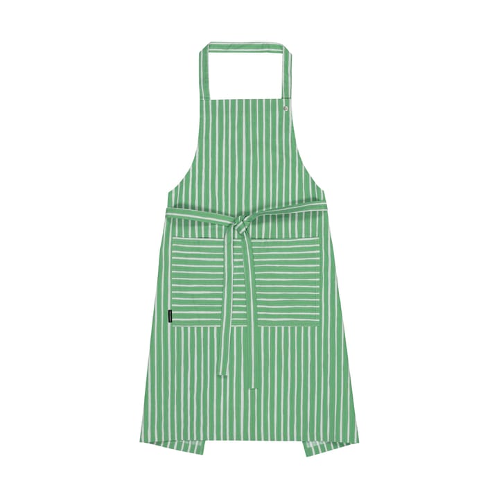 Piccolo forklæde, Light grey-spring green Marimekko
